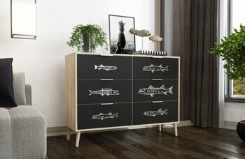 Комод  Барбара 3 Fish