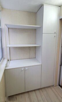 Шкаф распашной на балкон Нед